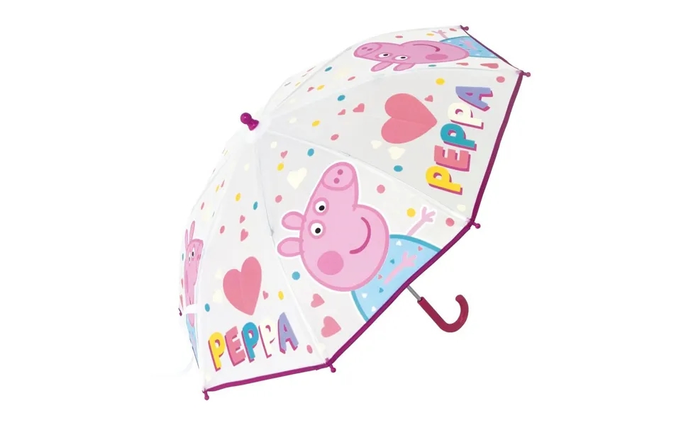 Paraply Peppa Pig Having Fun Pink Ø 80 Cm