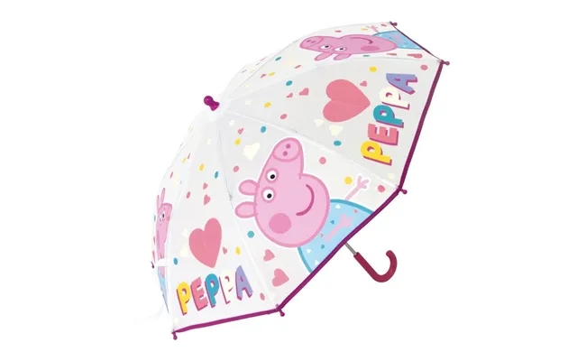 Umbrella peppa pig having fun pink island 80 cm product image