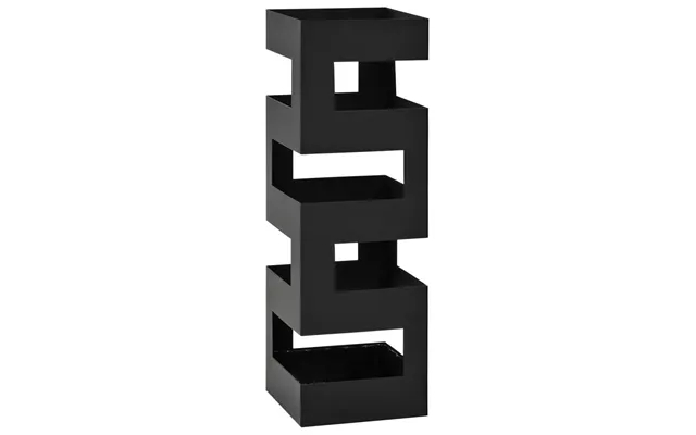 Umbrella stand tetris steel black product image