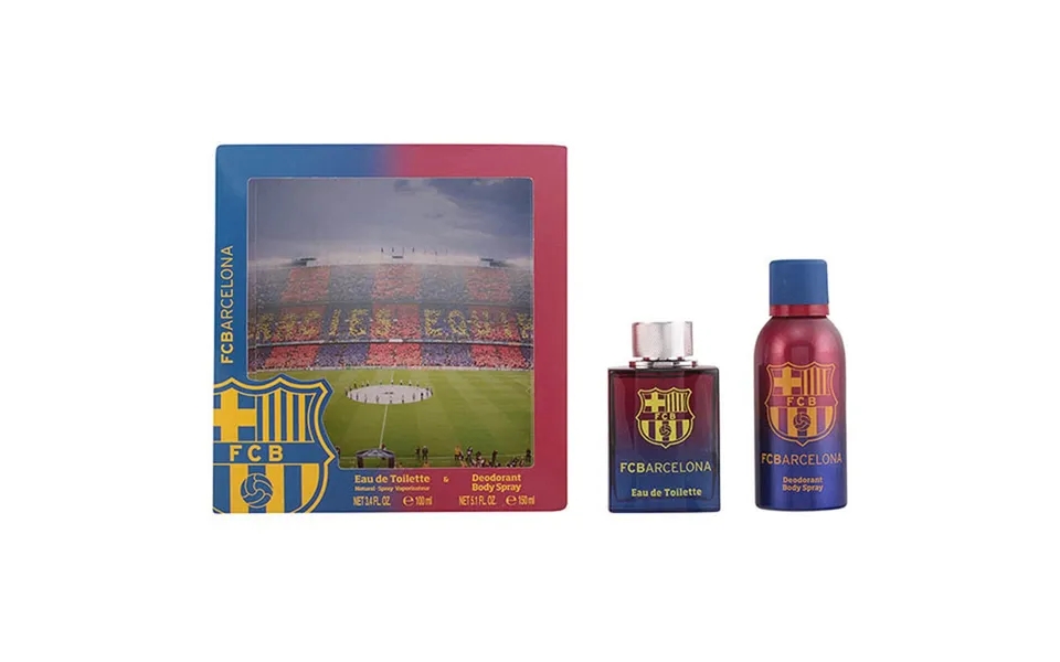 Parfume Sæt Til Mænd F.c. Barcelona Sporting Brands 244.151 2 Stk 2 Dele