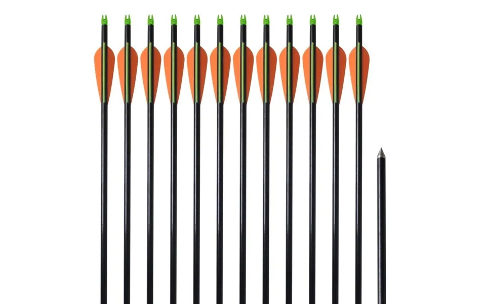 Arrows to compound bow 12 paragraph. 30 0,8 Cm fiberglass