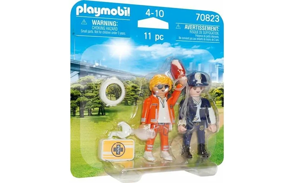 Playset Playmobil 70823 Doctor Politi 70823 11 Stk