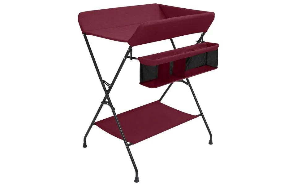 Changing table iron red