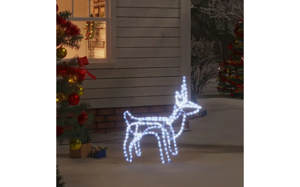 Reindeer christmas figure 60x30x60 cm cold white light