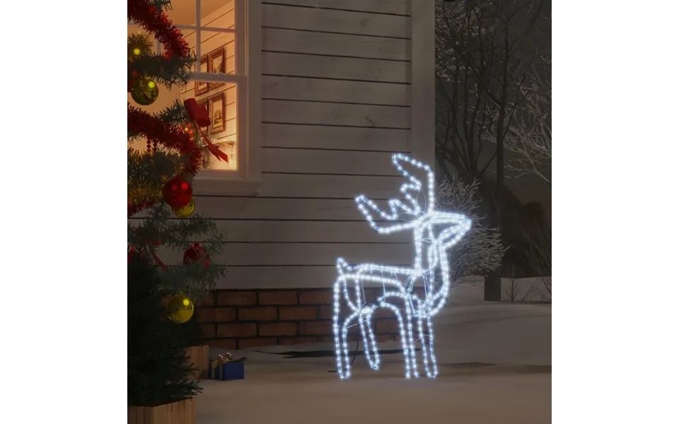 Reindeer christmas figure 76x42x87 cm cold white light