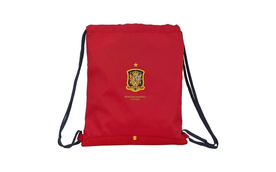 Backpack with cords rfef red