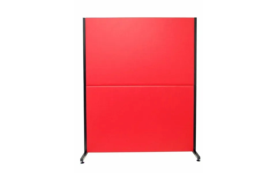 Folding screen valdeganga p&c imitation leather red