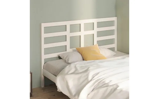 Bed headboard 146x4x104 cm massively pine white product image