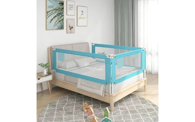 Rail to children's bed 180x25 cm fabric blue product image