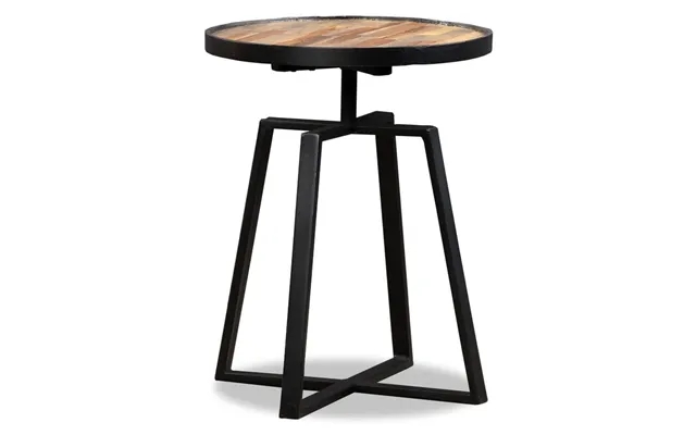 Side table around massively recycled teak product image