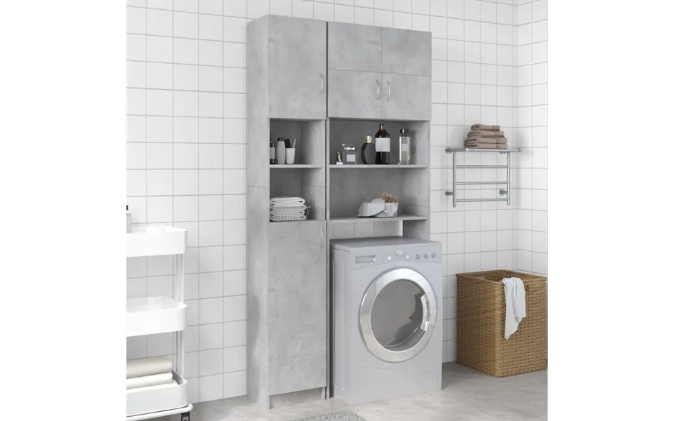Locker kit to the bathroom particleboard concrete gray