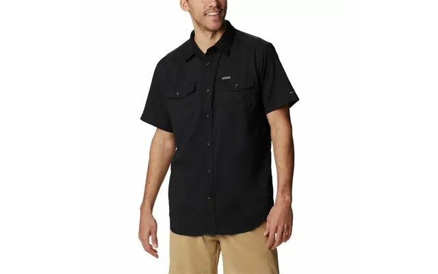 Shirt columbia utilizer ii solid short black p product image