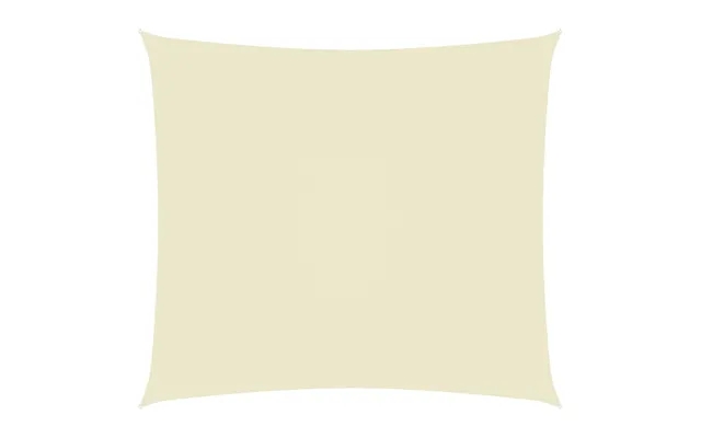 Solsejl 2,5x3,5 M Rektangulær Oxfordstof Cremefarvet product image