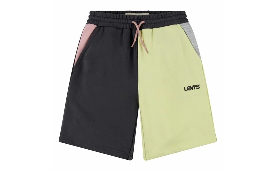 Sport Shorts Til Børn Levi's French Terr 63392 To-farvet Sort 3 År