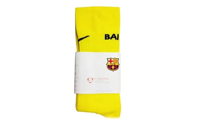 Sports socks nike fcb home takeout yellow l product image