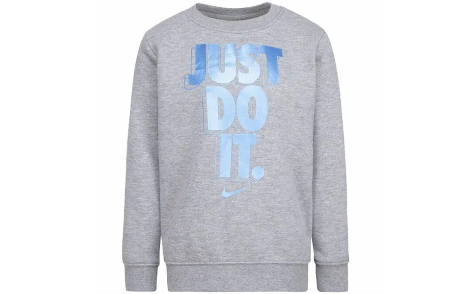 Sweaters without hood to children nike gifting gray 3-4 year