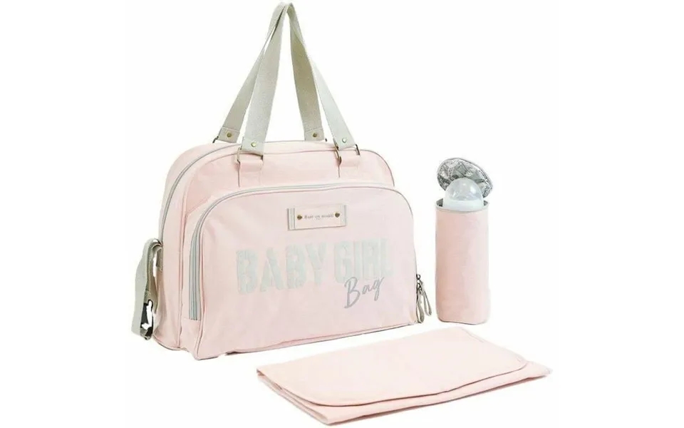 Bag to diaper change baby on board simply babybag pink