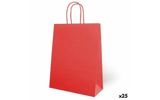 Bags fama red with handle 31 x 11 x 42 cm 25 devices product image