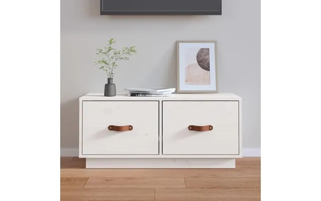 Tv Table 80x34x35 Cm Massively Pine White product image