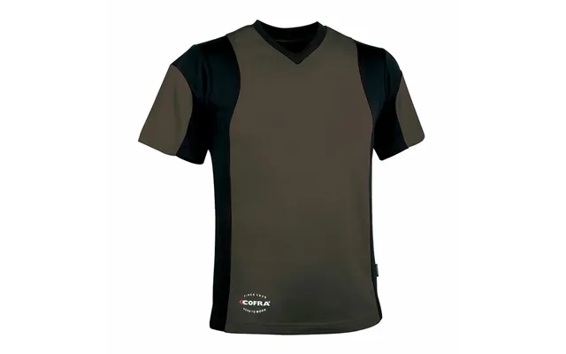 Unisex short sleeve t-shirt cofra java brown p product image