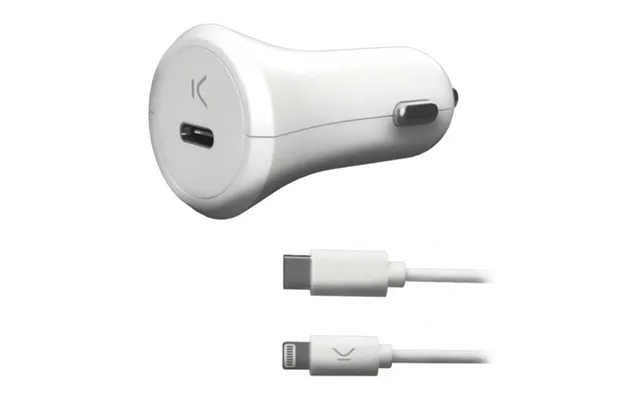 Usb car charger ksix apple compatible 18w product image