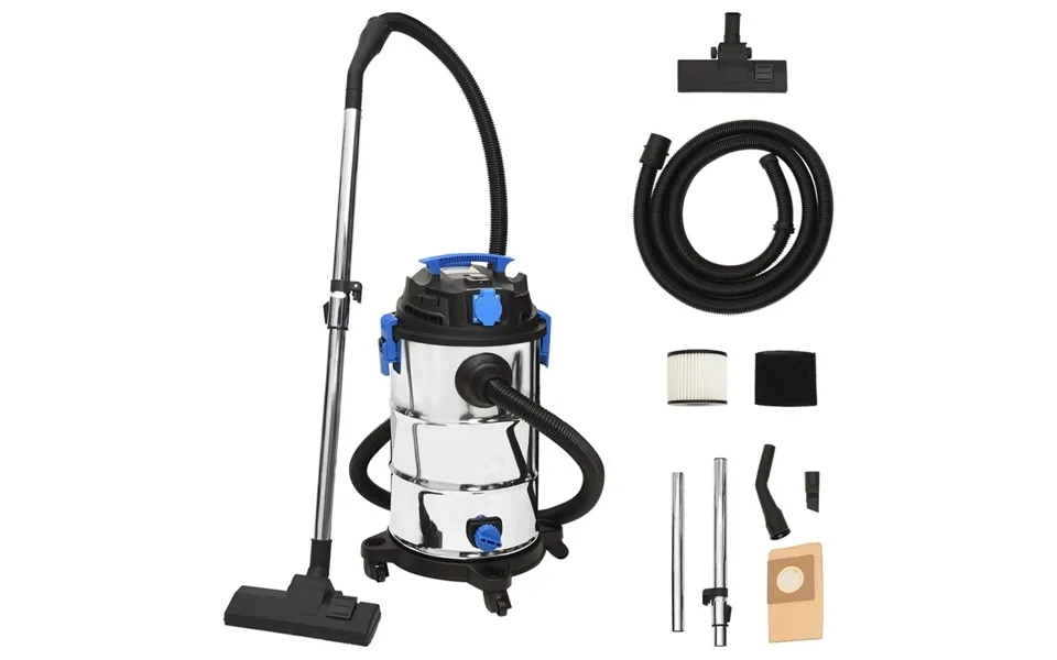 Vad - dry vacuum cleaner 1200 w 30 l silver