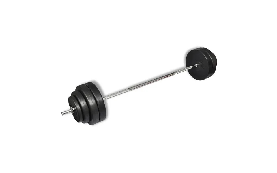 Lever with weight plates 60 kg