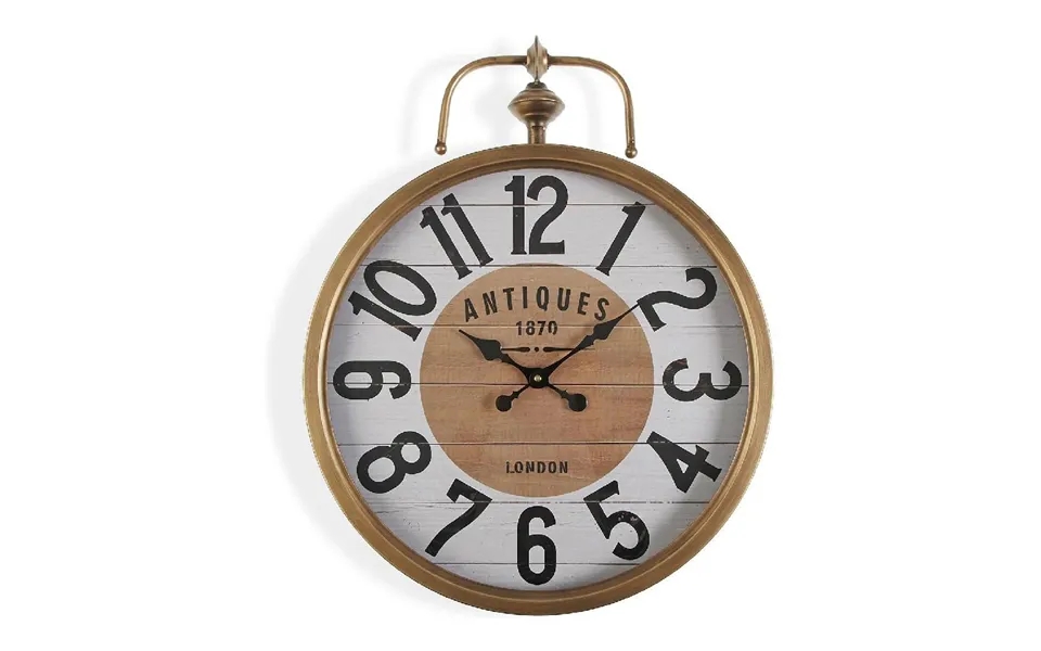 Wall clock versa antiques metal 6 x 60 x 48 cm