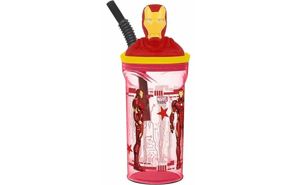 Water Bottle Thé Avengers Iron One Plastic 360 Ml