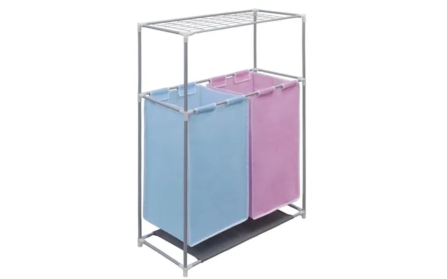 Laundry basket with 2 space past, the laws drying rack product image