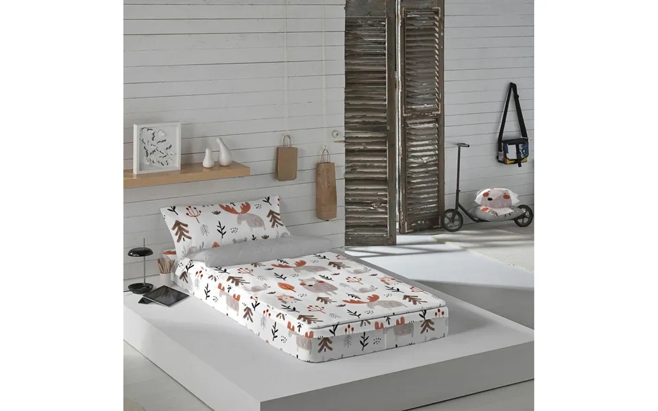 Padded linens with lynlas icehome wild forest bed 90 90 x 190 200 cm