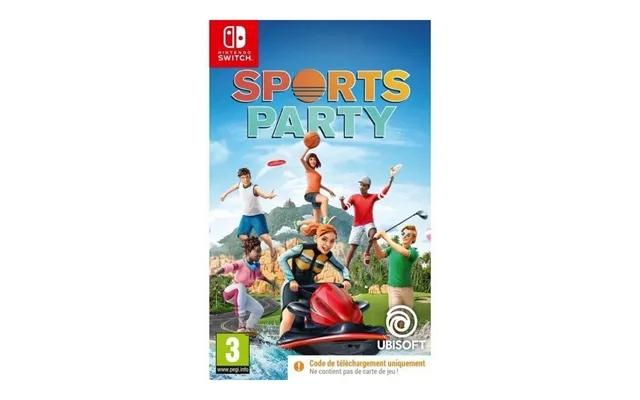 Video games to switch ubisoft sports party product image