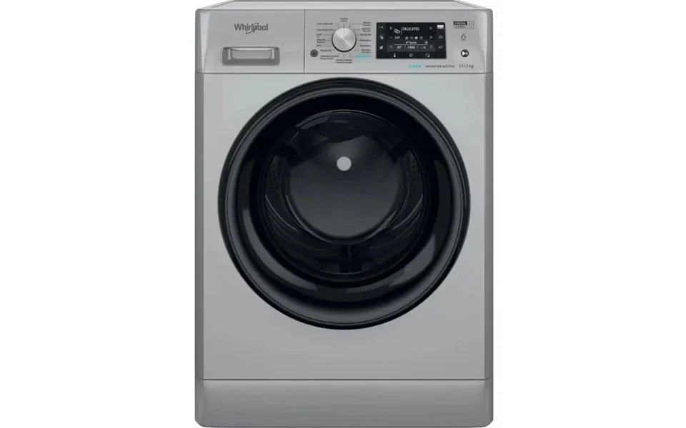 Washer - Dryer Whirlpool Corporation Ffwdd 1174269 Sbv Spt Sølvfarvet 1400 Rpm 7 Kg