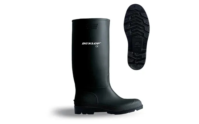 Wellington boots dunlop black polyester pvc 36 product image