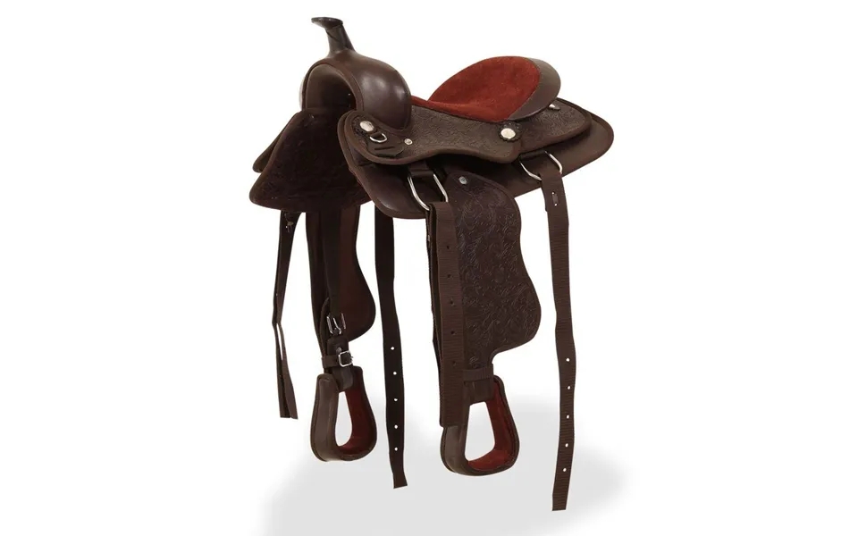 Western saddle headgear past, the laws brystkrave genuine leather 12 brown