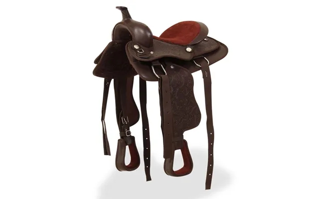 Western saddle headgear past, the laws brystkrave genuine leather 12 brown product image