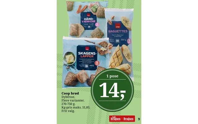 Coop bread product image