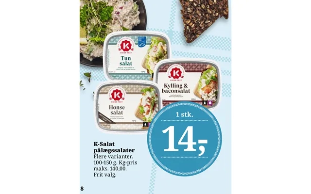 K-lettuce pålægssalater product image