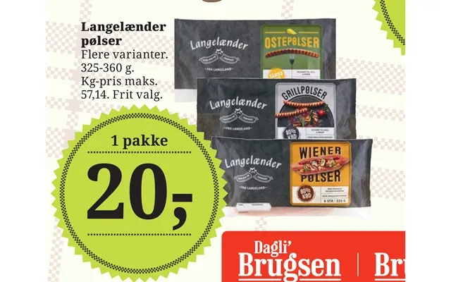 Langelænder Pølser product image