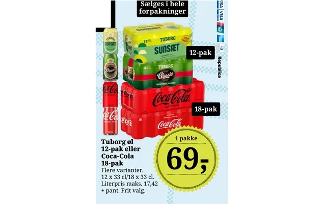 Tuborg Øl Coca-cola product image