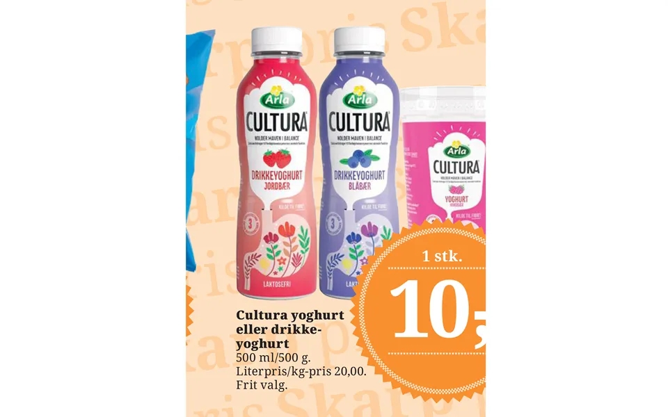 Cultura Yoghurt Eller Drikkeyoghurt