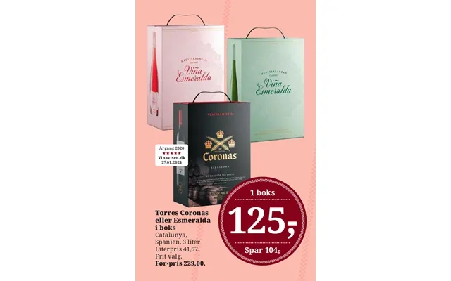 Torres coronas or esmeralda in box product image