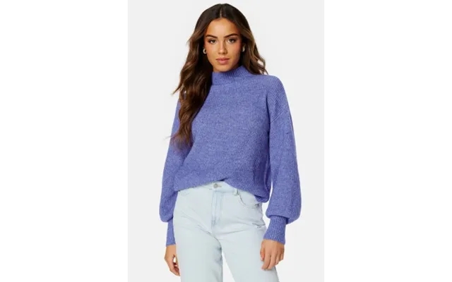 Bubbleroom Madina Knitted Sweater Purple 2xl product image