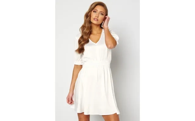 Bubbleroom Mayra Puff Sleeve Dress White 38 product image