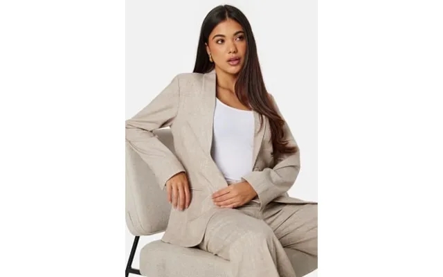 Bubbleroom Shelley Blazer Beige Melange 34 product image