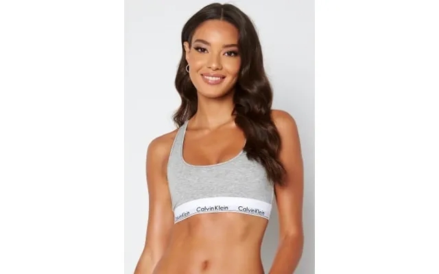 Calvin Klein Ck Cotton Bralette 020 Grey Heather L product image