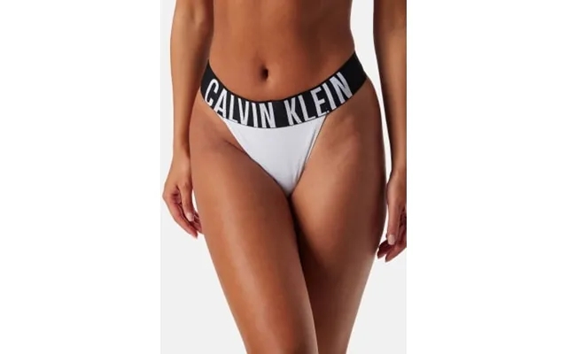 Calvin Klein High Leg Thong White S product image