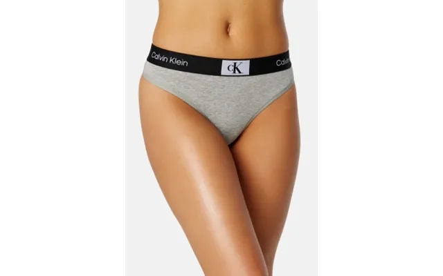 Calvin Klein Modern Thong P7a Grey Heather Xs product image