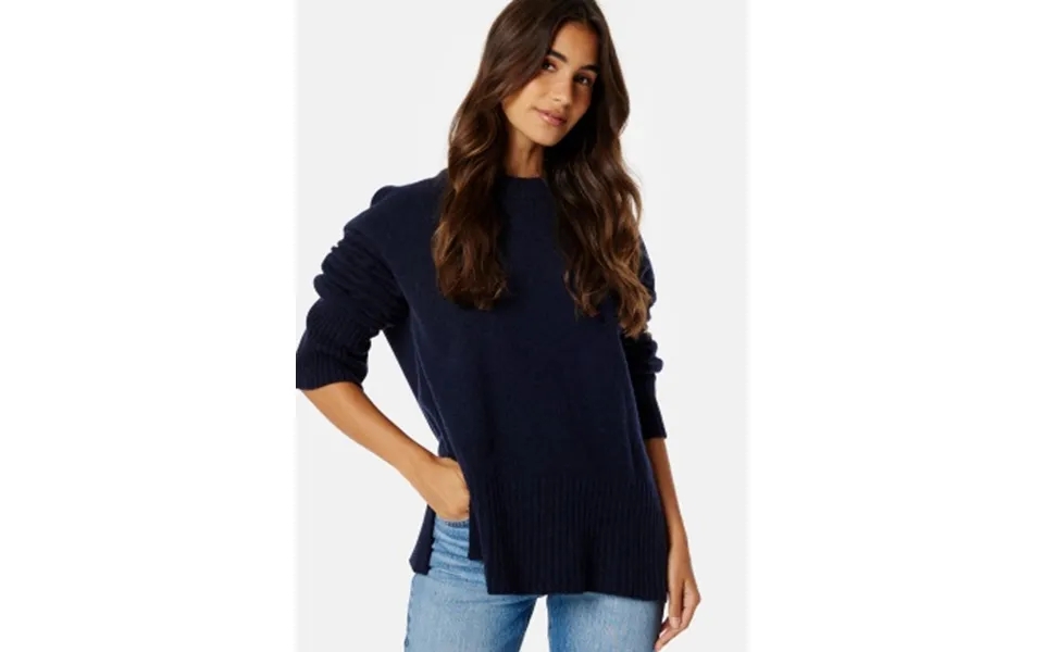 Gant lounge c-neck sweater evening blue p