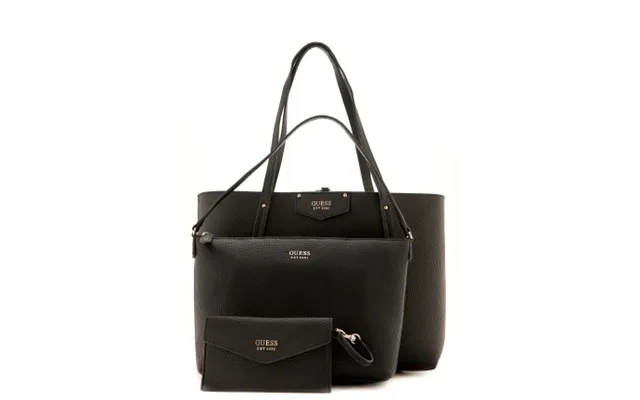 Guess eco brenton tote blue black one size product image